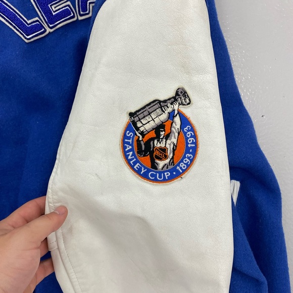 Maple leafs varsity jacket - Picture 4 of 4